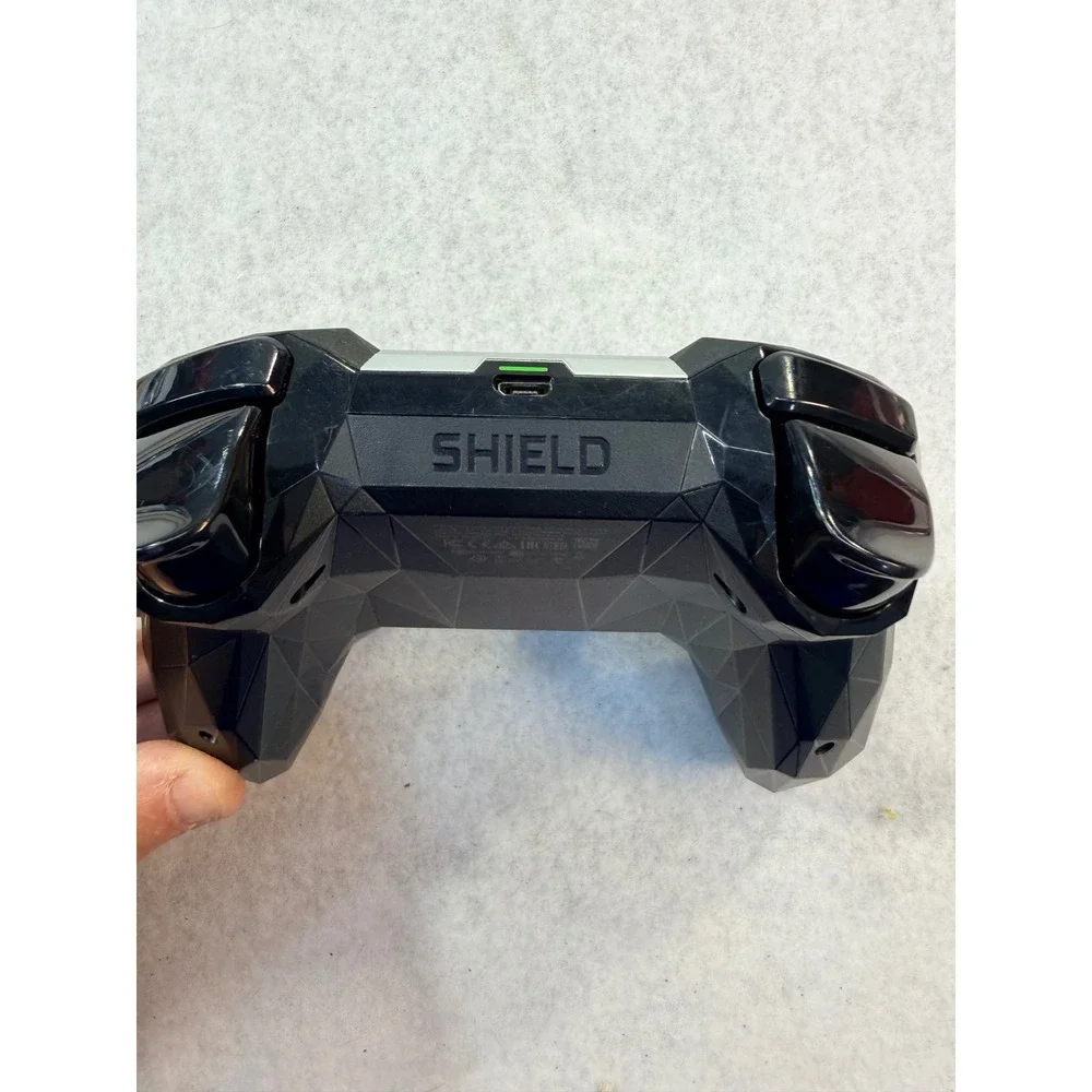 NVIDIA SHIELD Wireless Controller P2920 Black Geometric Low Poly Gamepad PC READ